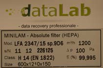 Filtri HEPA classe H14